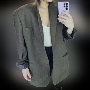 Vintage oversized menswear blazer